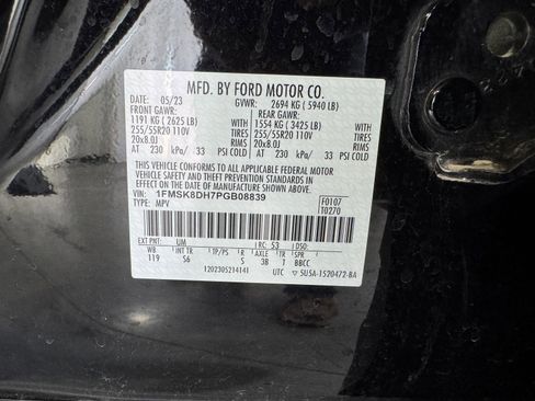 Certified 2023 Ford Explorer XLT w/ Equipment Group 202A AWD/4WD image 37