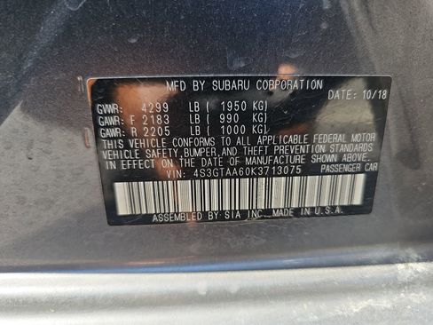 Used 2019 Subaru Impreza 2.0i AWD/4WD image 16