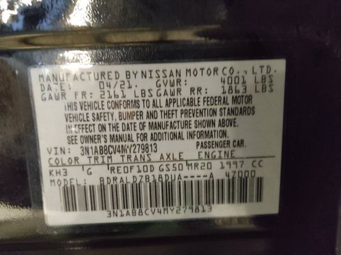 Used 2021 Nissan Sentra SV FWD image 33