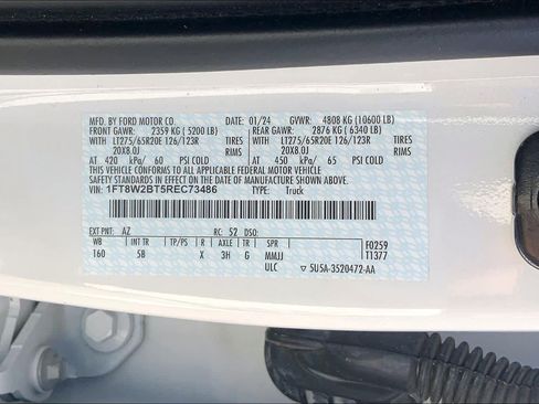 Used 2024 Ford F250 Lariat w/ Sport Appearance Package AWD/4WD image 36
