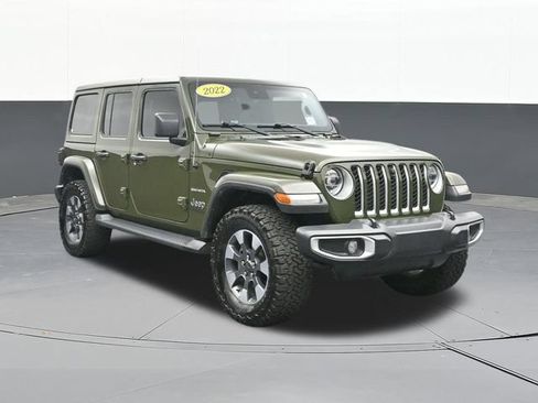 Used 2022 Jeep Wrangler Unlimited Sahara AWD/4WD image 21