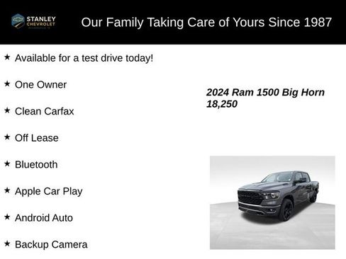 Used 2024 RAM 1500 Big Horn AWD/4WD image 9