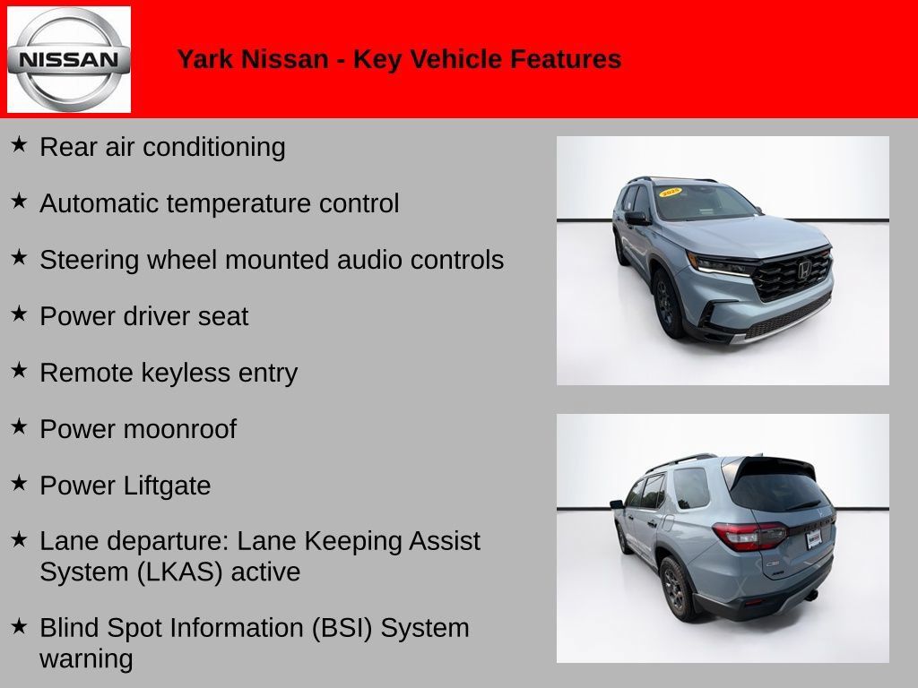 Used 2025 Honda Pilot TrailSport image 2