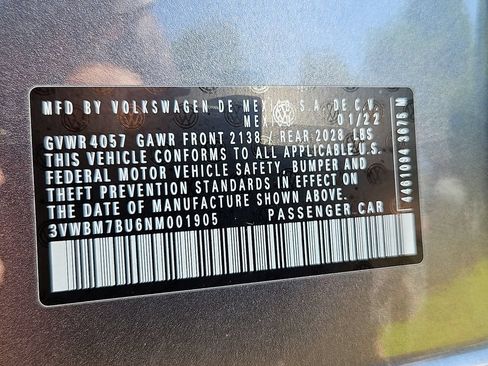 Certified 2022 Volkswagen Jetta Sport w/ IQ.Drive Package FWD image 27