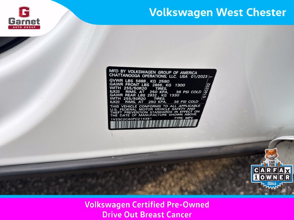 Certified 2023 Volkswagen Atlas Cross Sport SEL R-Line AWD/4WD image 17