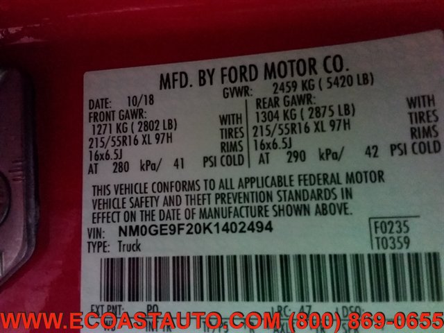 Used 2019 Ford Transit Connect XLT FWD image 21