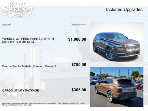 Used 2022 Lincoln Nautilus Reserve w/ Cargo Utility Package FWD image 11