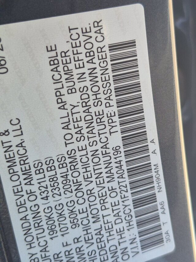 New 2026 Honda Accord LX image 33