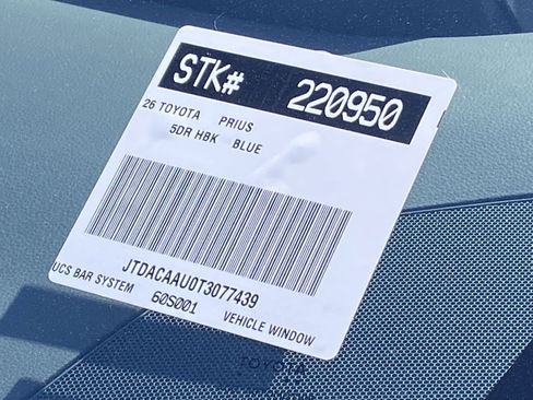 New 2026 Toyota Prius Limited image 24