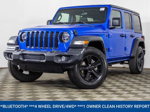 Used 2022 Jeep Wrangler Unlimited Sport image 2