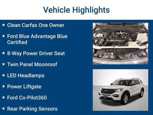 Certified 2024 Ford Explorer XLT w/ Equipment Group 202A AWD/4WD image 3