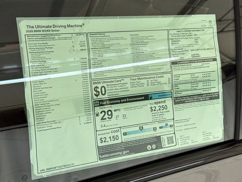 New 2026 BMW M340i w/ Premium Package image 29