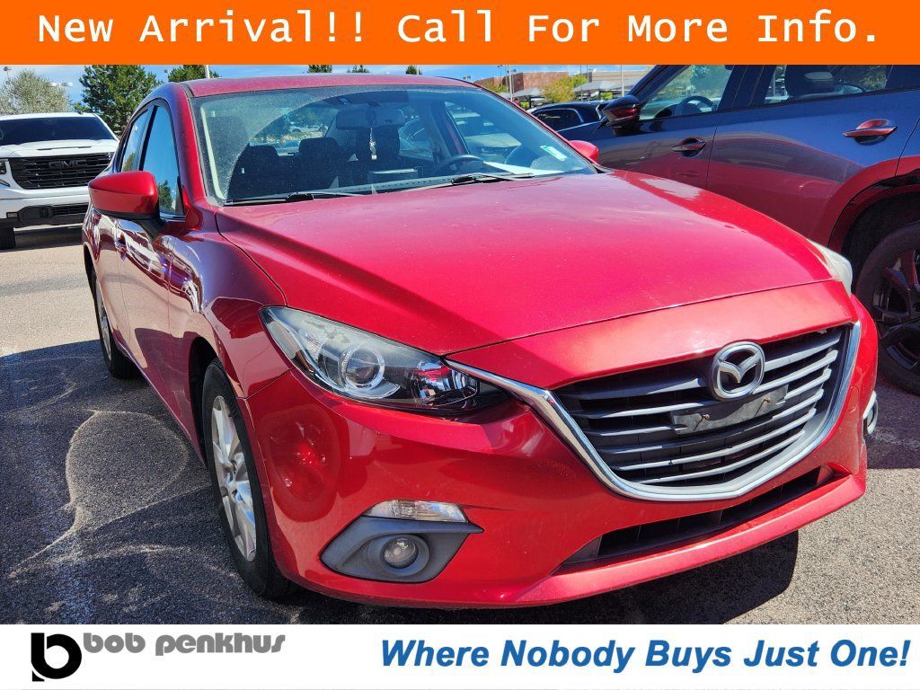Used 2016 MAZDA MAZDA3 i Touring w/ Popular Equipment Package FWD image 1