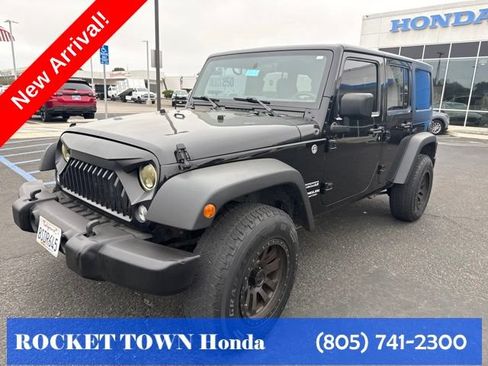 Used 2015 Jeep Wrangler Unlimited Sport w/ Trailer Tow Group AWD/4WD image 1