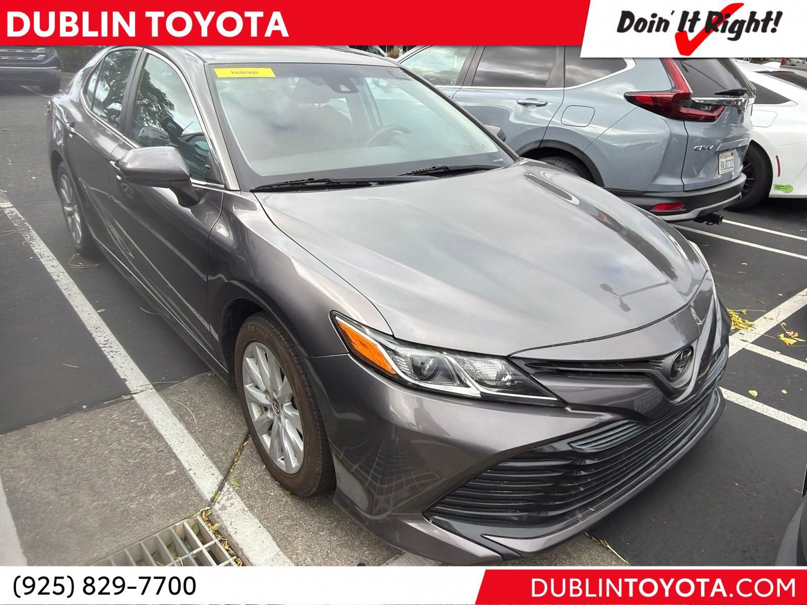 Certified 2020 Toyota Camry LE FWD image 1