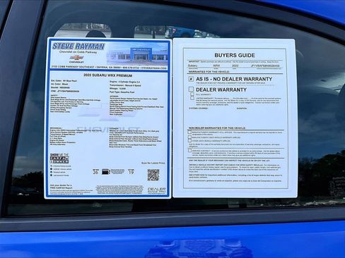Used 2022 Subaru WRX Premium image 25