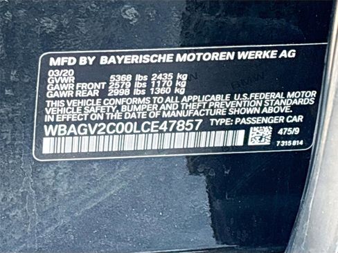 Used 2020 BMW 840i Gran Coupe w/ M Sport Package image 37