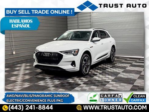 Used 2022 Audi e-tron Premium w/ Convenience Plus Package image 1