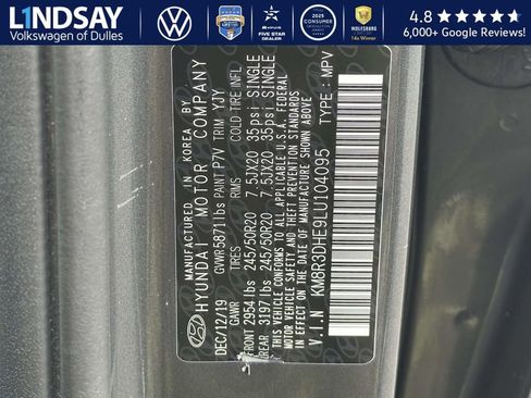 Used 2020 Hyundai Palisade SEL w/ Convenience Package image 27