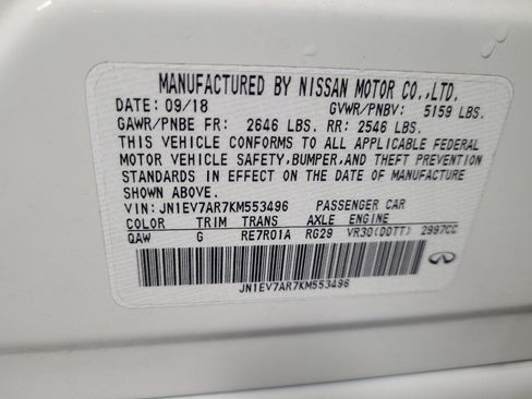 Used 2019 INFINITI Q50 Luxe w/ Essential Package (3.0T Luxe) image 33