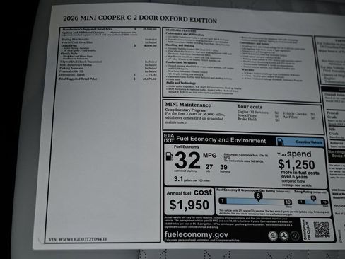 New 2026 MINI Cooper 2-Door Hardtop image 39