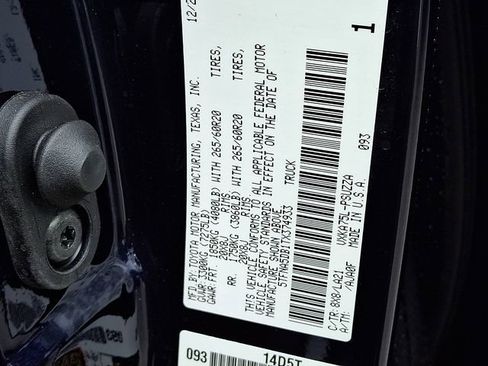 New 2026 Toyota Tundra Platinum AWD/4WD image 12