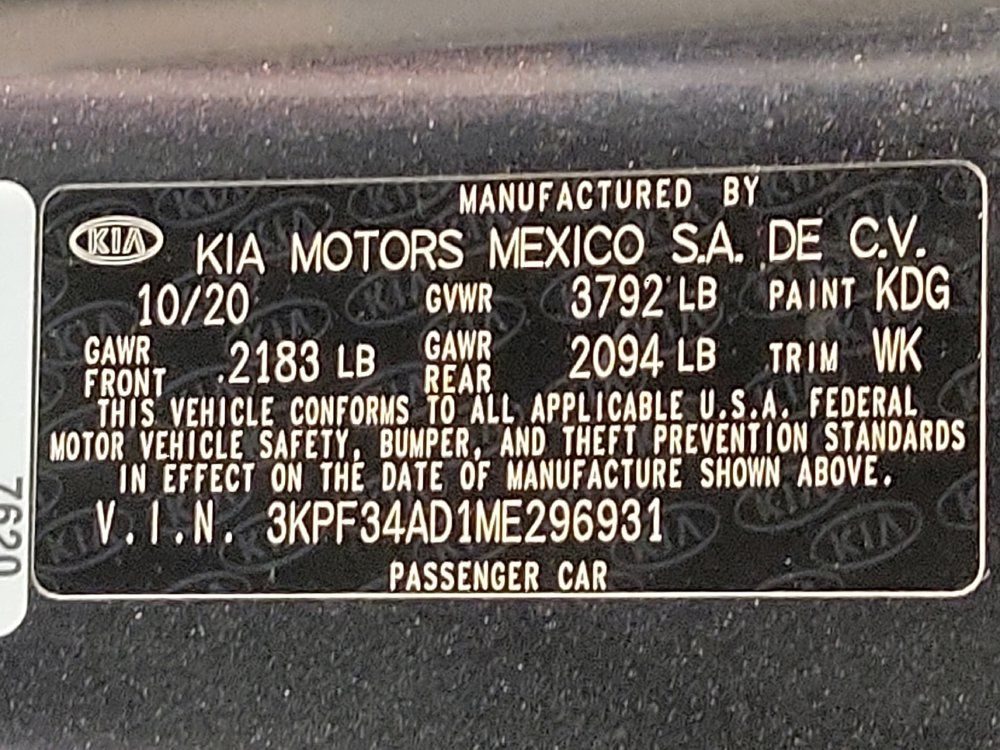 Used 2021 Kia Forte GT-Line w/ GT-Line Premium Package FWD image 33