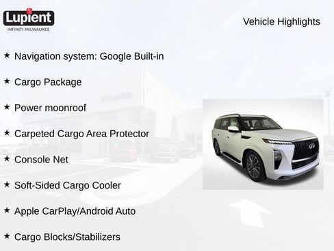 Used 2026 INFINITI QX80 Luxe w/ Cargo Package AWD/4WD image 2