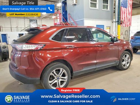 Used 2015 Ford Edge Titanium w/ Technology Package AWD/4WD image 4