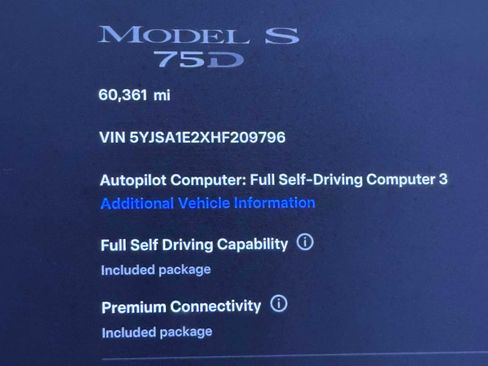 Used 2017 Tesla Model S 75D image 21