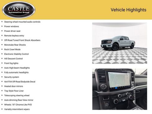 Used 2024 Ford F150 XLT w/ FX4 Off-Road Package image 7