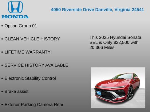 Used 2025 Hyundai Sonata SEL FWD image 7