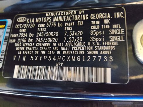 Used 2021 Kia Telluride SX FWD image 33