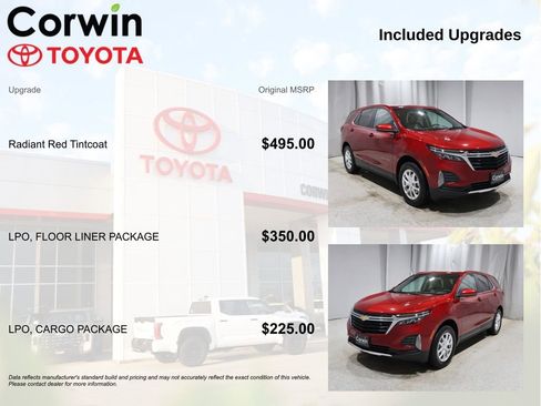 Used 2024 Chevrolet Equinox LT w/ LPO, Floor Liner Package image 4