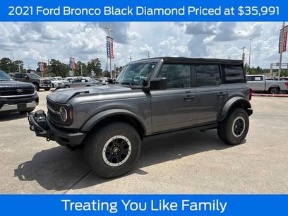 Certified 2021 Ford Bronco Black Diamond w/ Sasquatch Package