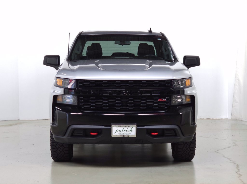 Used 2021 Chevrolet Silverado 1500 Custom Trail Boss w/ LPO, Dark Essentials Package AWD/4WD image 2