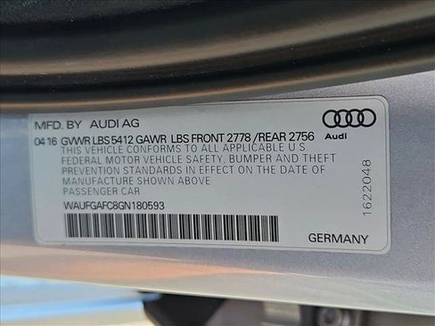 Used 2016 Audi A6 3.0T Premium Plus w/ S Line Sport Package AWD/4WD image 26
