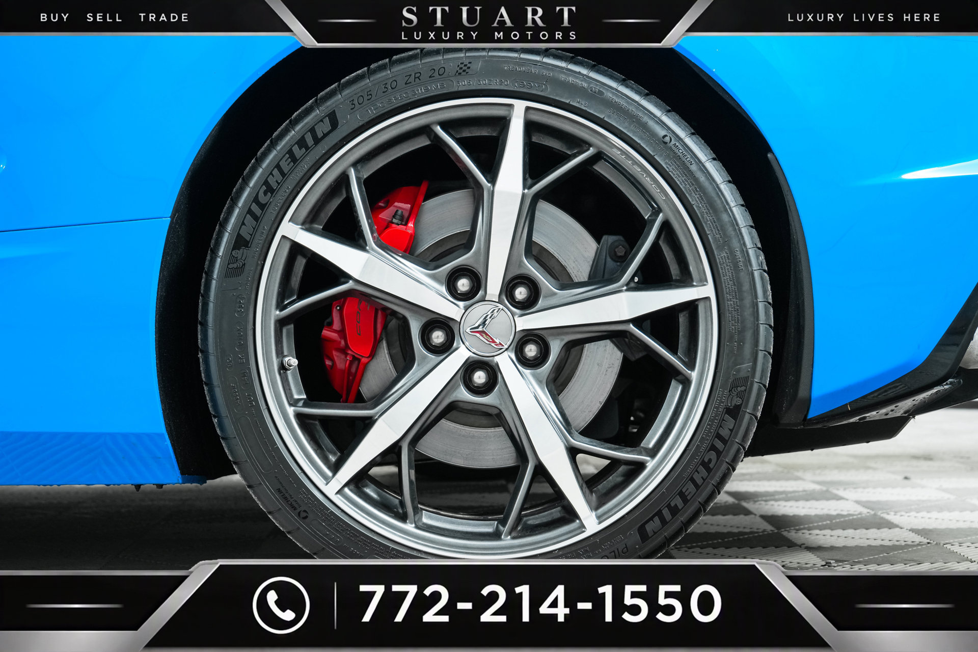 Used 2021 Chevrolet Corvette Stingray Premium Cpe w/ Z51 Performance Package RWD image 38