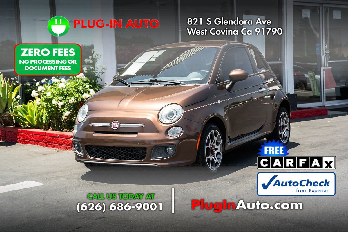 Used 2012 FIAT 500 Sport w/ Safety & Sound Pkg FWD image 1