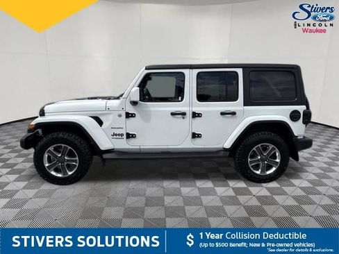 Used 2020 Jeep Wrangler Unlimited Sahara AWD/4WD image 11
