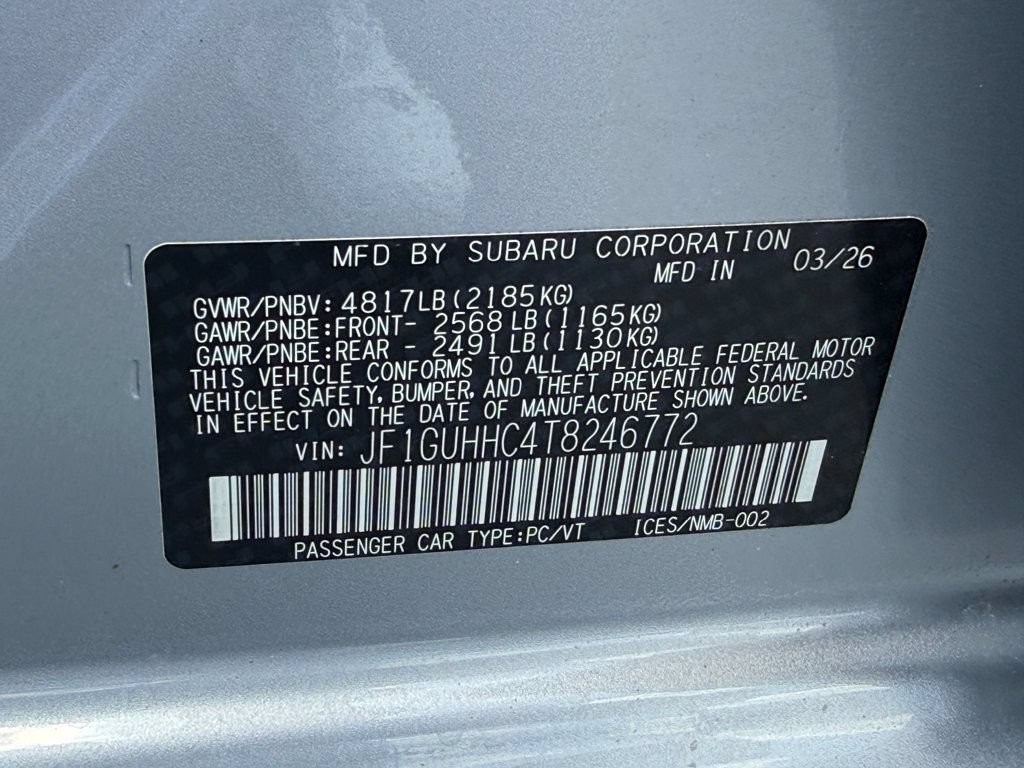 Used 2026 Subaru Impreza RS AWD/4WD image 37