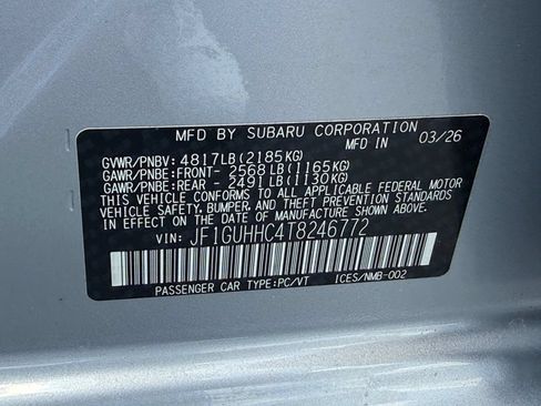 Used 2026 Subaru Impreza RS AWD/4WD image 37