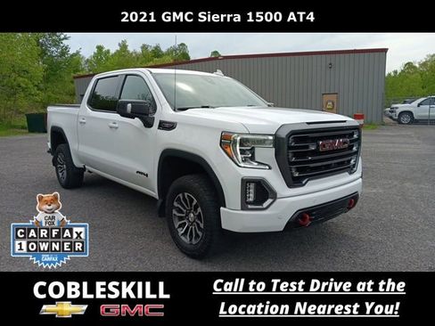 Used 2021 GMC Sierra 1500 AT4 w/ AT4 Premium Package AWD/4WD image 1