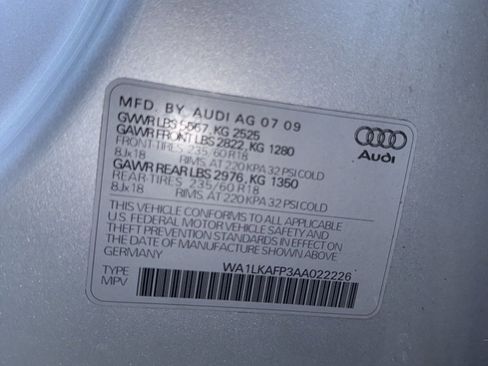 Used 2010 Audi Q5 3.2 Premium image 7