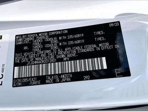 Used 2024 Lexus RX 350 Premium w/ Cold Area Package FWD image 42
