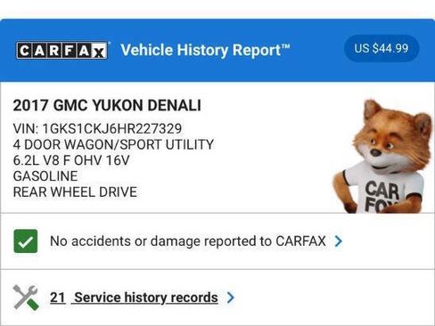 Used 2017 GMC Yukon Denali w/ Open Road Package image 29