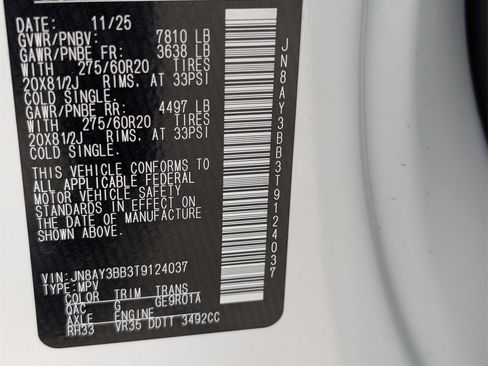 New 2026 Nissan Armada SL image 20