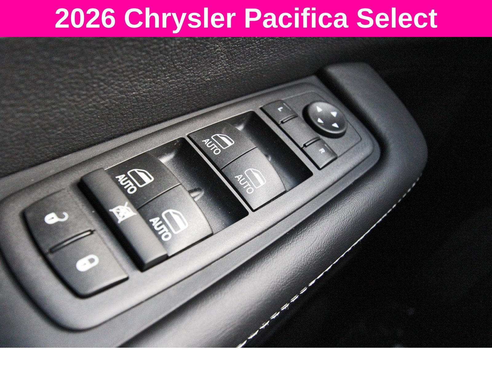 New 2026 Chrysler Pacifica Select w/ S Appearance Package FWD image 15
