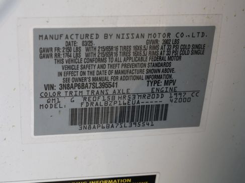 Used 2025 Nissan Kicks S FWD image 34