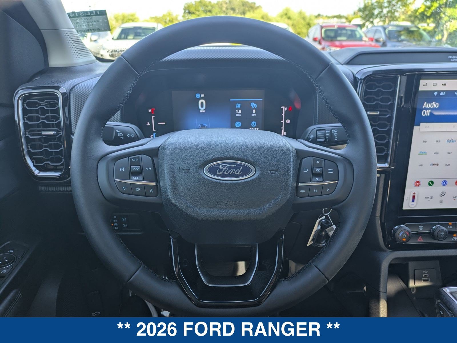 New 2026 Ford Ranger XLT w/ Black Appearance Package RWD image 28